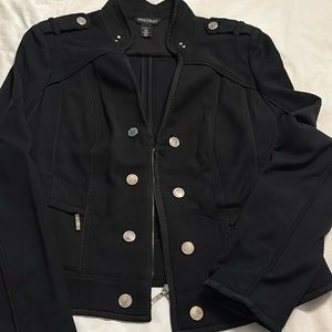 White House Black Market blazer with gold button detail